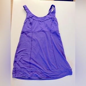 Lululemon Purple Tank Top with synch waist